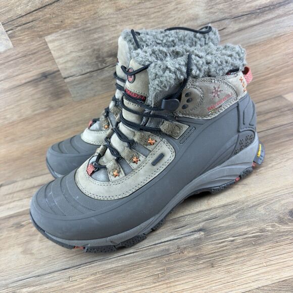 Merrell Continuum Winterlude 6 Women Black Waterproof Insulated Boot Sho… - Picture 1 of 8